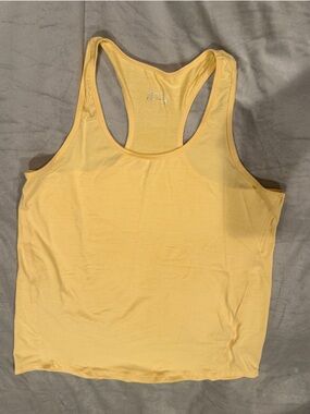 Jockey Yellow Ribbed Racerback Bandeau
